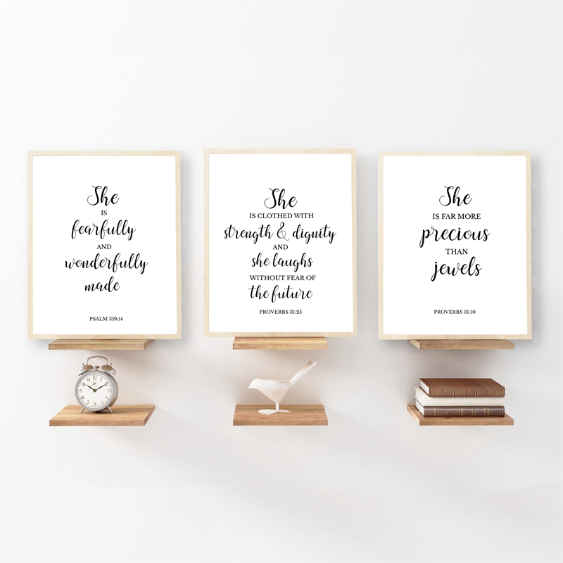 Baby Girl Nursery Quotes - Câu Kinh Thánh Trích Kitô Giáo