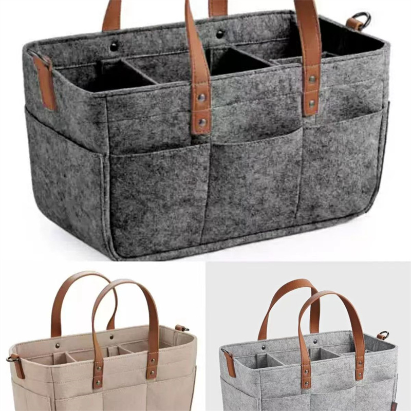 Baby Nursery Organiser - Baby Felt Storage Nursery Organizer Basket