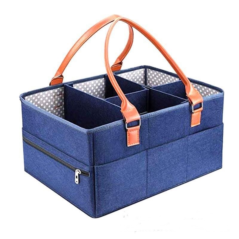 Baby Nursery Organiser - Baby Felt Storage Nursery Organizer Basket