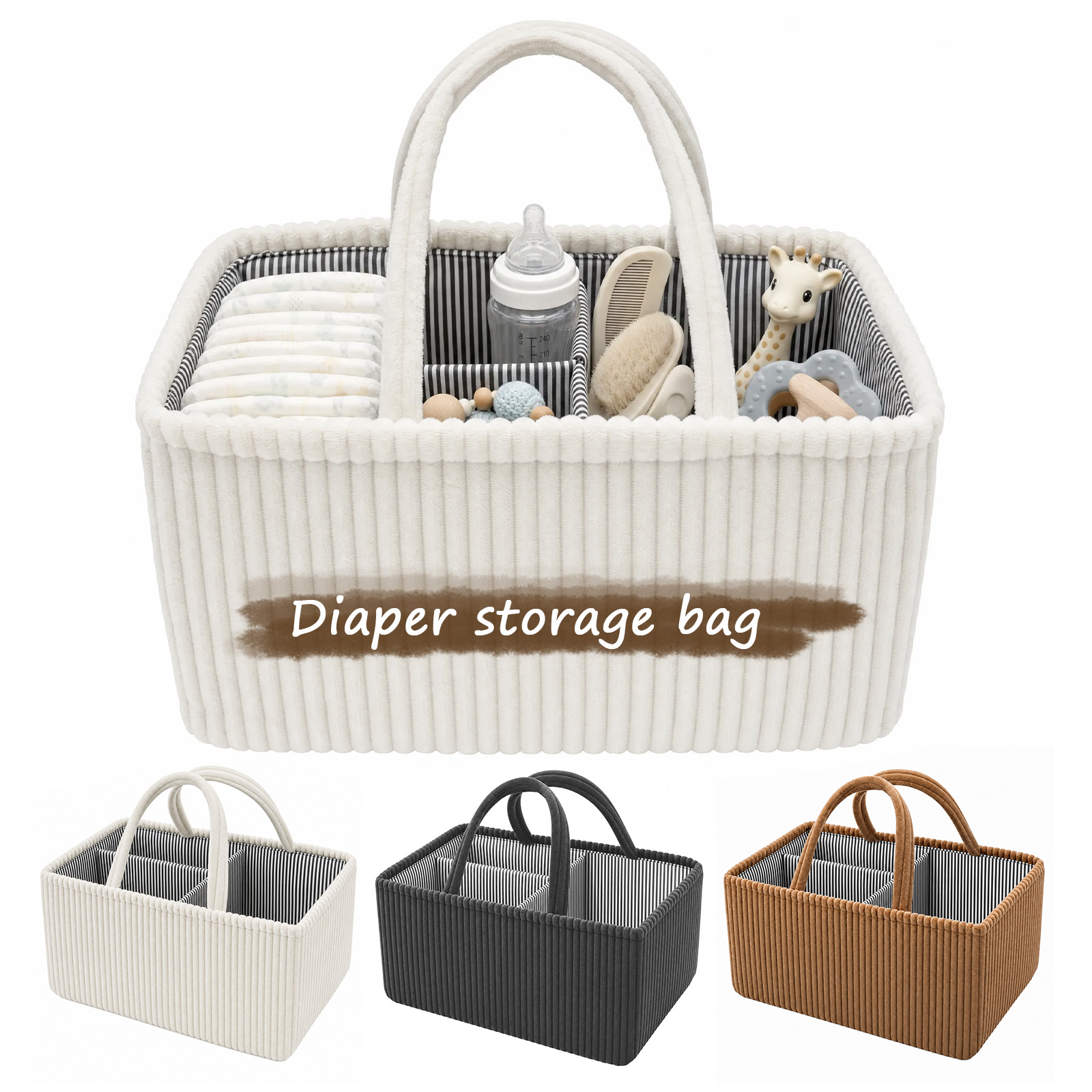 Baby Diaper Caddy Organizer Co - đánh giá và giá Baby Nursery Organiser