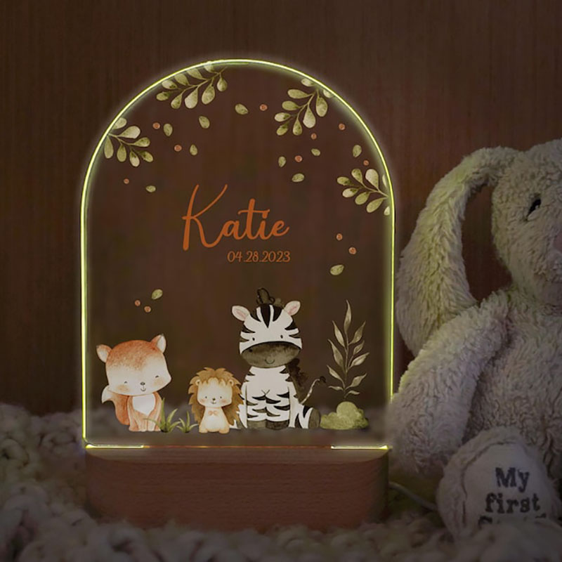 Custom Name Baby Night Light P - đánh giá và giá Baby Nursery Decor Ideas