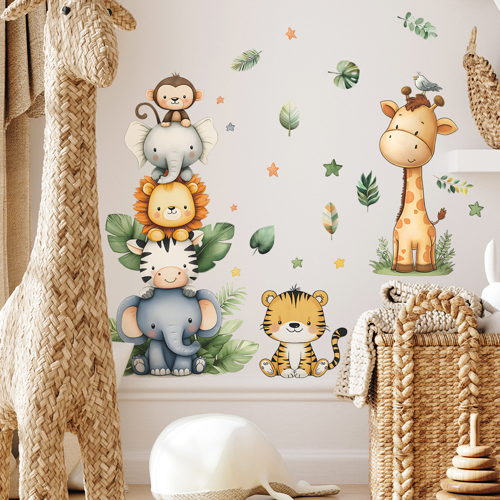 Boho Forest Animals Wall Stick - đánh giá và giá Baby Girl Nursery Quotes