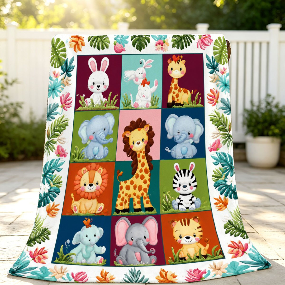 Ultra Cute Safari Animal Print - đánh giá và giá Baby Nursery Themes Boy