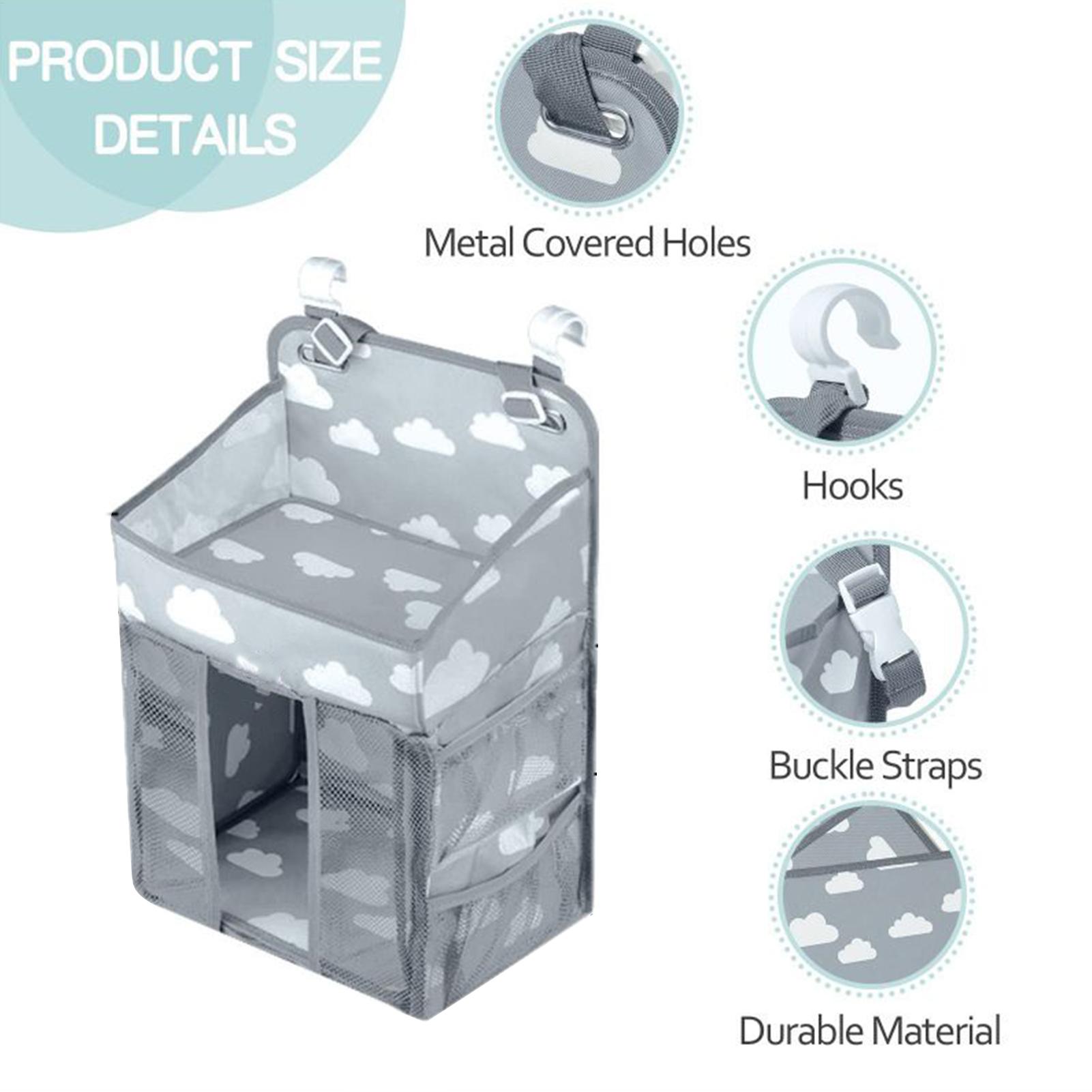 Crib Diaper Organizer Waterpro - đánh giá và giá Baby Nursery Organizer