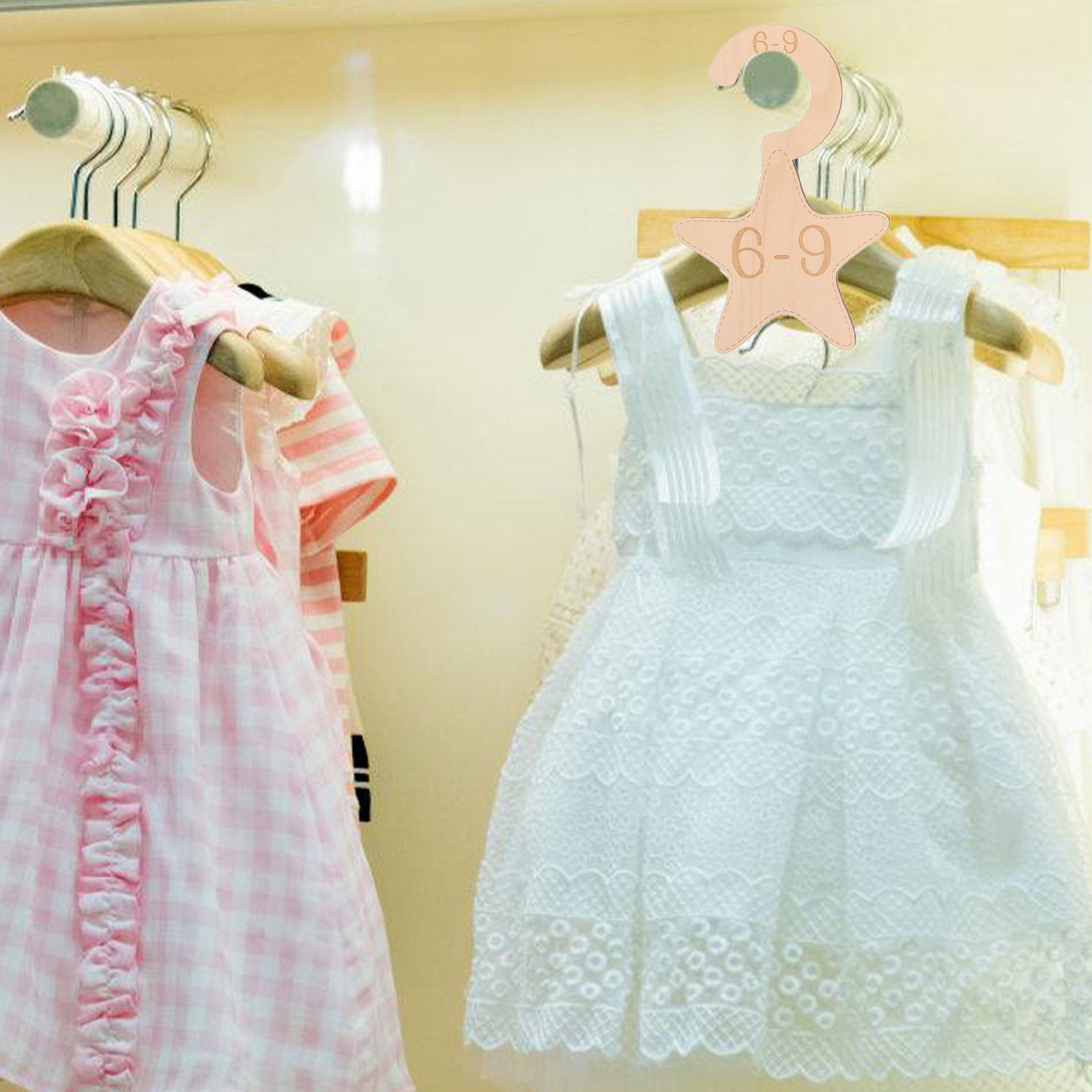 7Pcs Baby Clothes Closet Divid - đánh giá và giá Baby Nursery Organizer