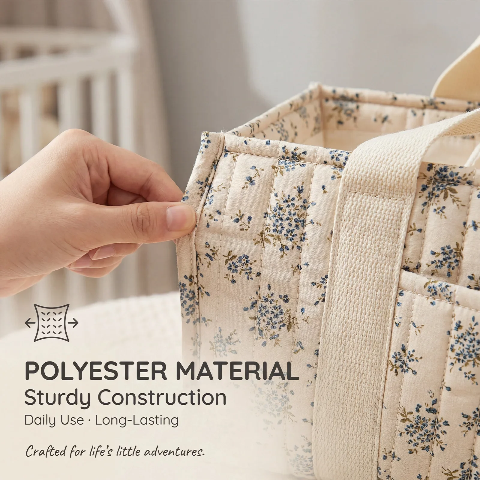 Foldable Diaper Caddy Organize - đánh giá và giá Baby Nursery Organizer