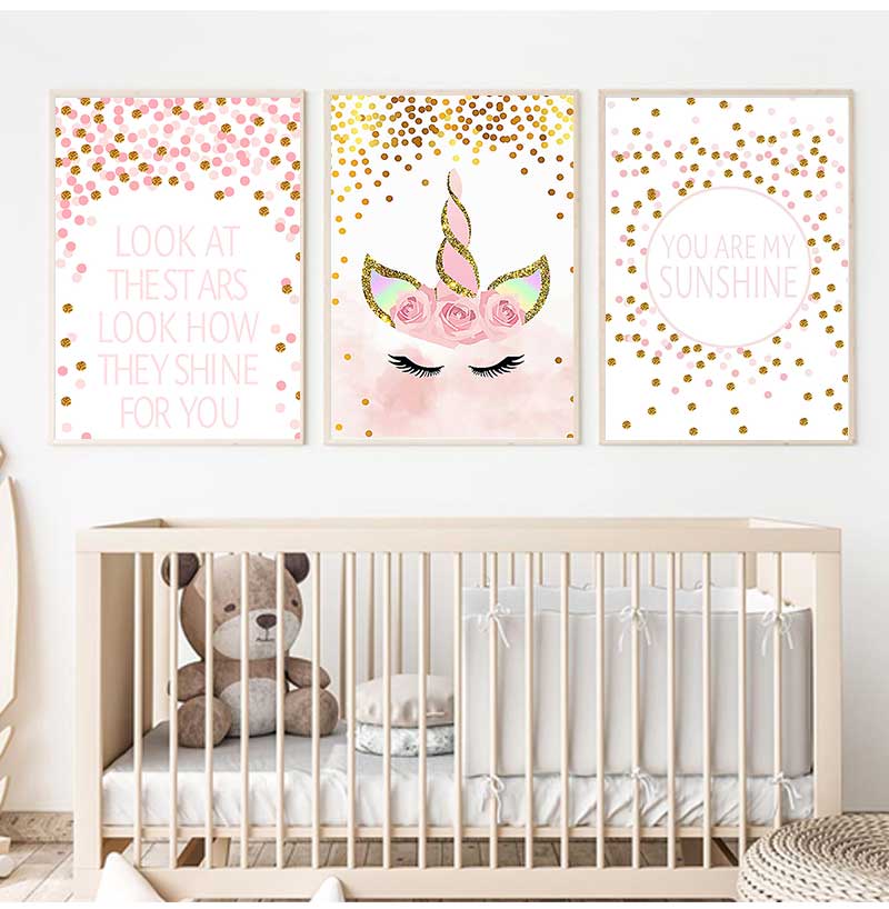 Decorative Picture Baby Girl B - đánh giá và giá Baby Girl Nursery Quotes