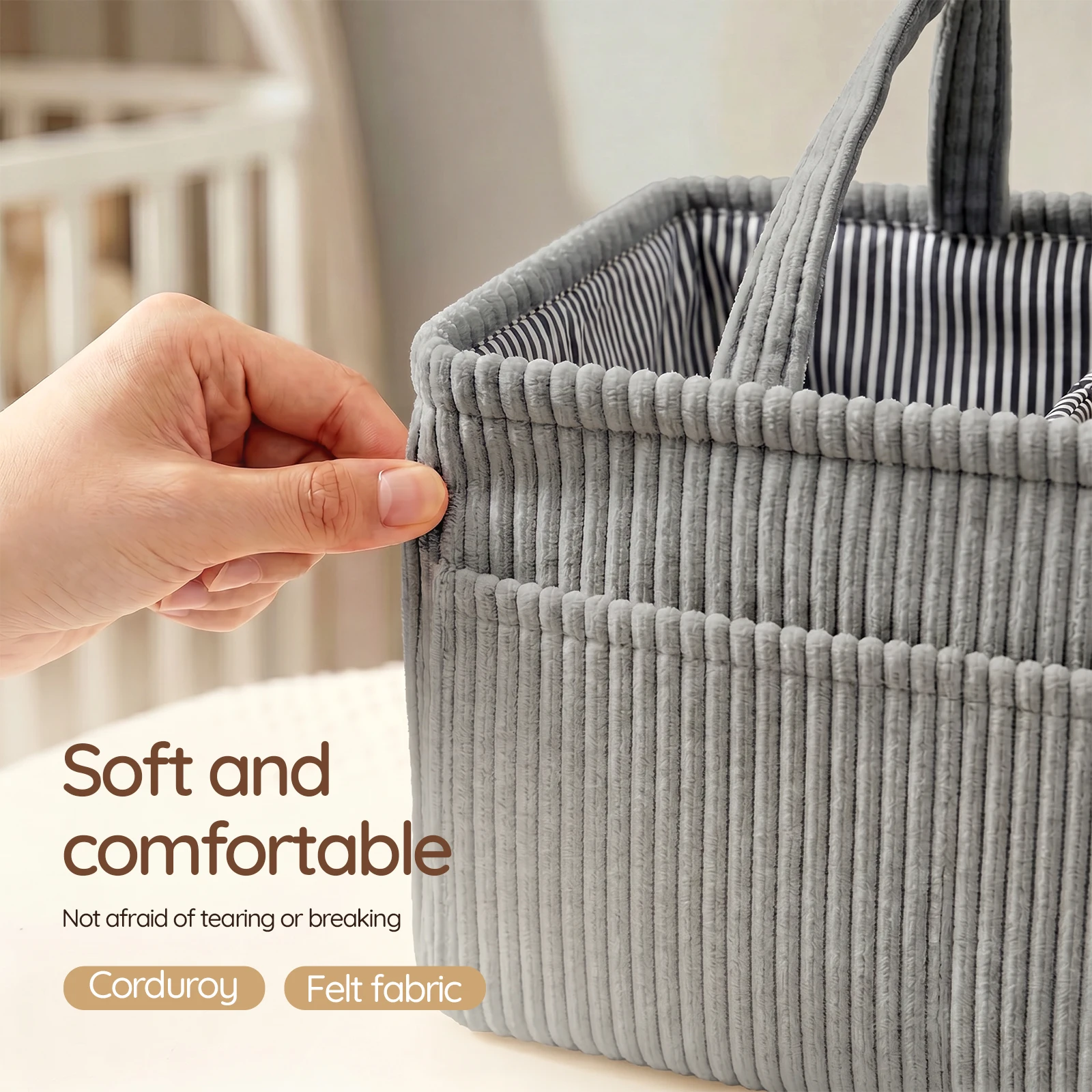 Baby Nappy Caddy Organizer Fol - đánh giá và giá Baby Nursery Organizer