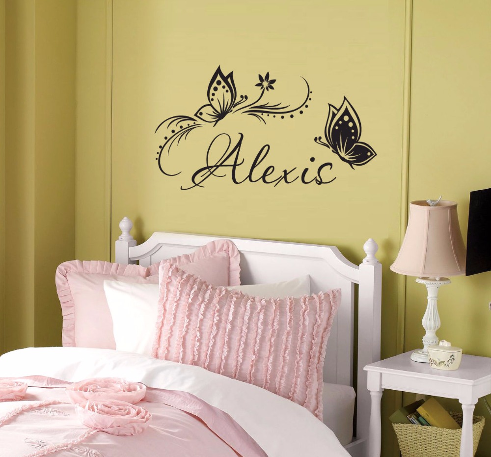 Cá Tính Tên & Bướm Dán Tường V - đánh giá và giá Baby Girl Nursery Quotes
