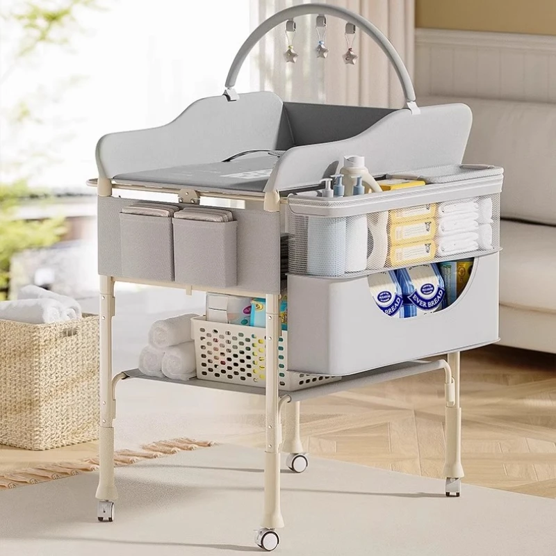 2 in 1 Baby Changing Table Cri - đánh giá và giá Baby Nursery Storage