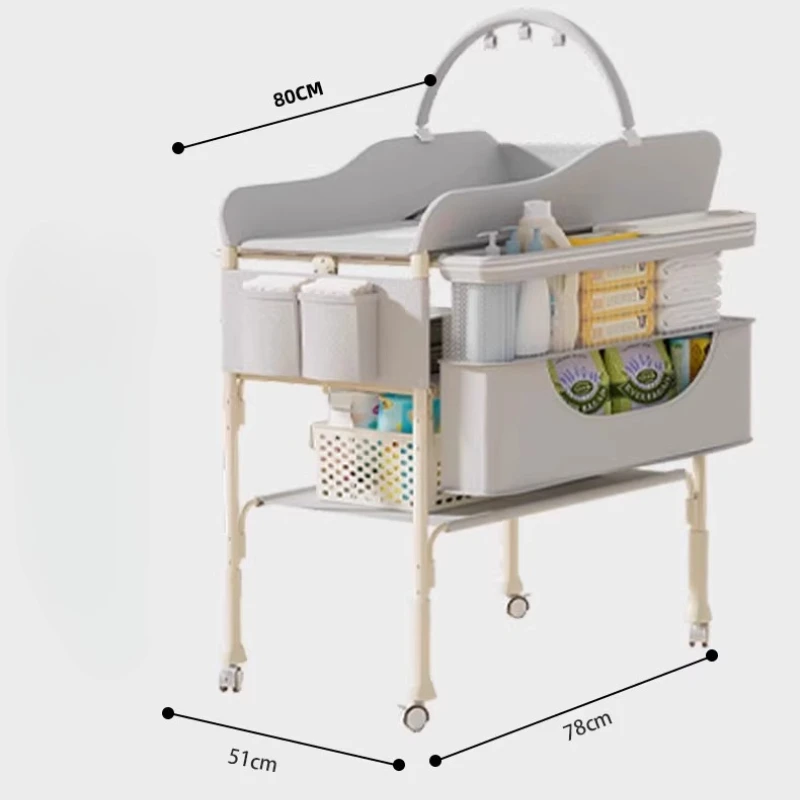 2 in 1 Baby Changing Table Cri - đánh giá và giá Baby Nursery Storage