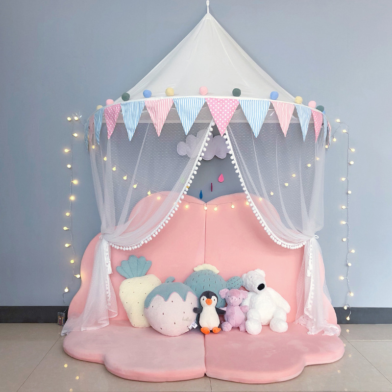 House Canopy Girl Bed for Net  - đánh giá và giá Baby Nursery Letters