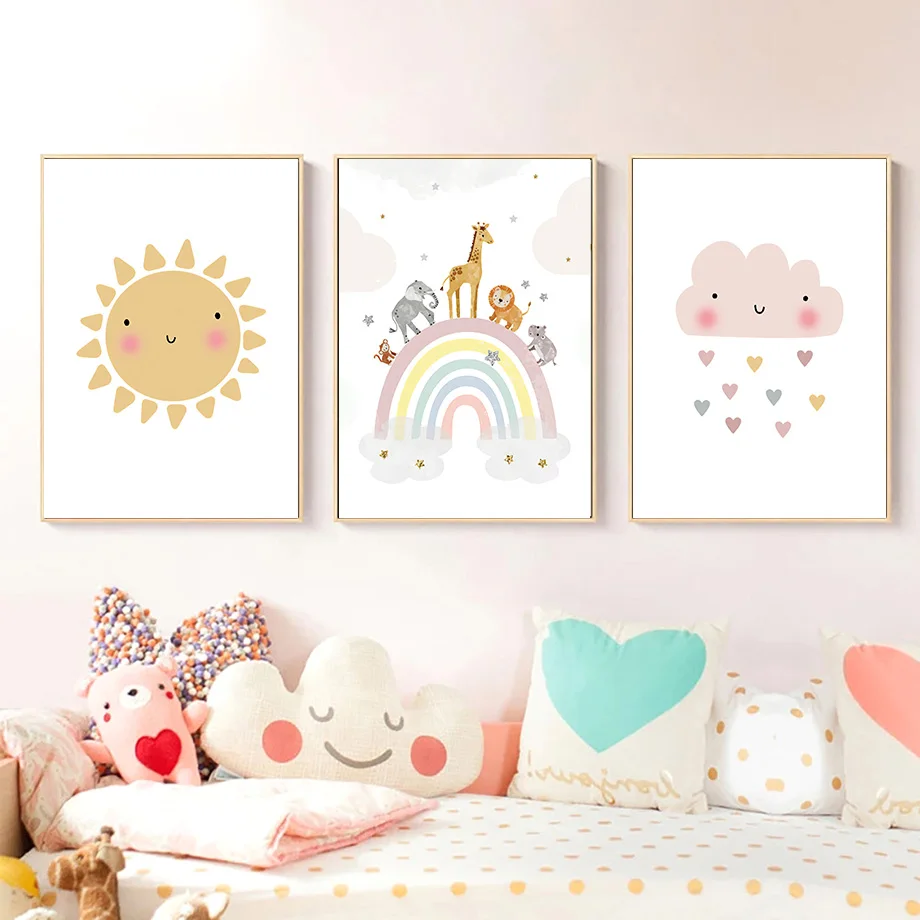 Giraffe Elephant Hot Balloon S - đánh giá và giá Baby Nursery Decor Ideas