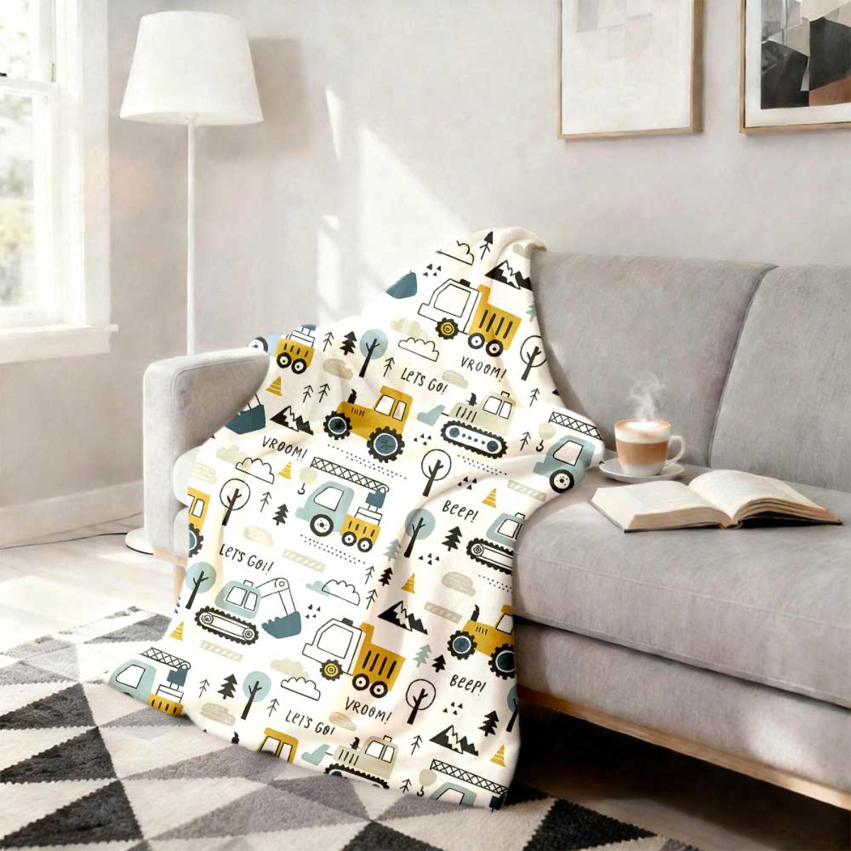 Construction Truck Vehicle Pat - đánh giá và giá Baby Nursery Themes Boy