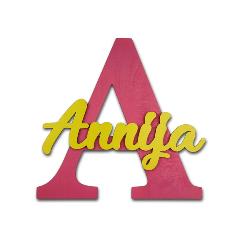 Bảng Chữ Cái Bằng Gỗ, Cho Bé Đ - đánh giá và giá Baby Nursery Letters