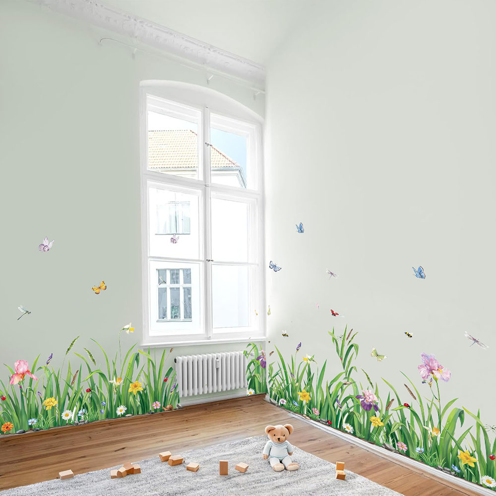 Green Grass Flowers Borader Wa - đánh giá và giá Baby Nursery Plants