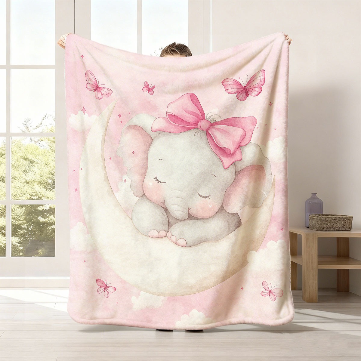 Plush Baby Elephant Moon Blank - đánh giá và giá Baby Nursery In Hospital