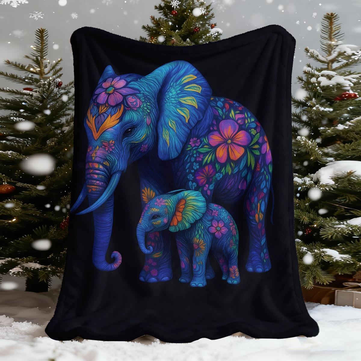 Bohemian Elephant Print Throw  - đánh giá và giá Baby Nursery In Hospital