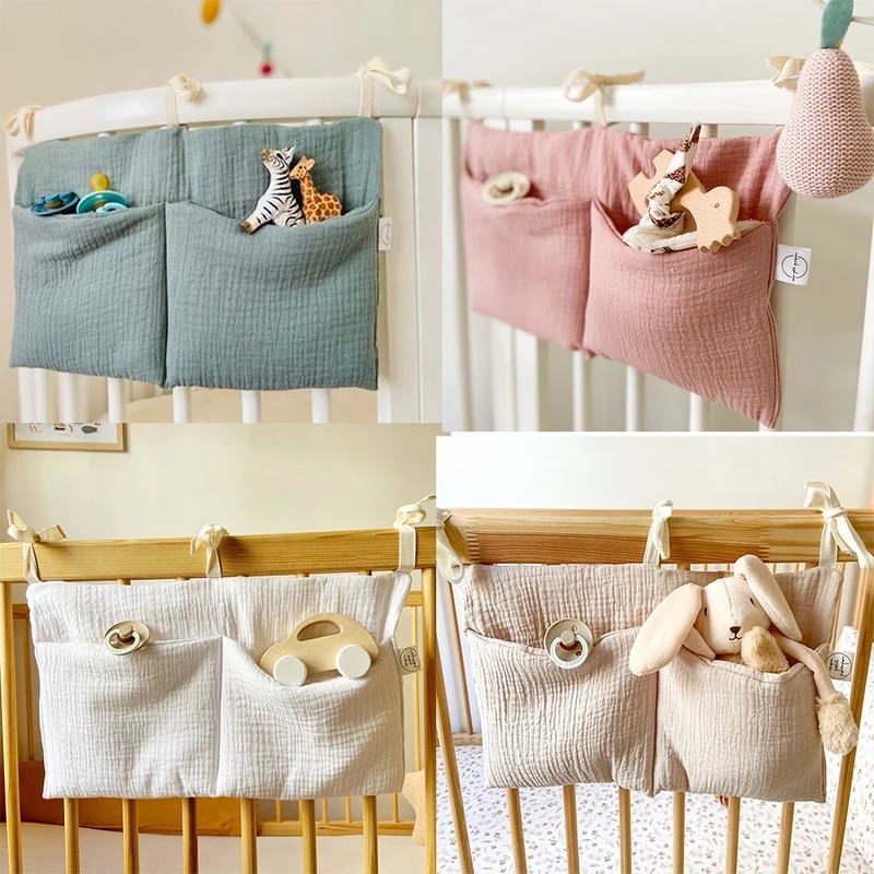 1/2pcs Baby Crib Organizer Cot - đánh giá và giá Baby Nursery Organizer
