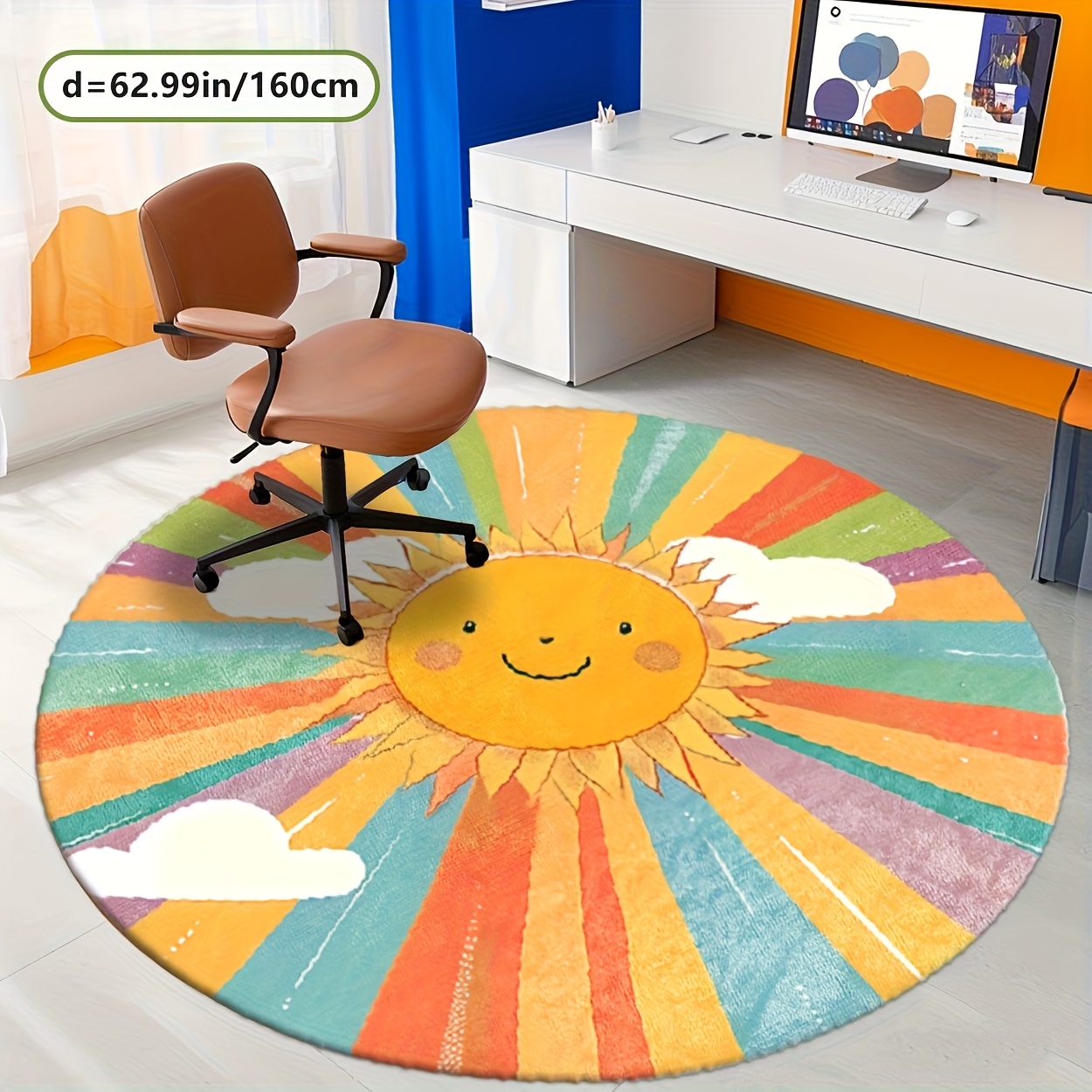 Cute Plush Round Sun Rainbow K - đánh giá và giá Baby Nursery Themes Boy