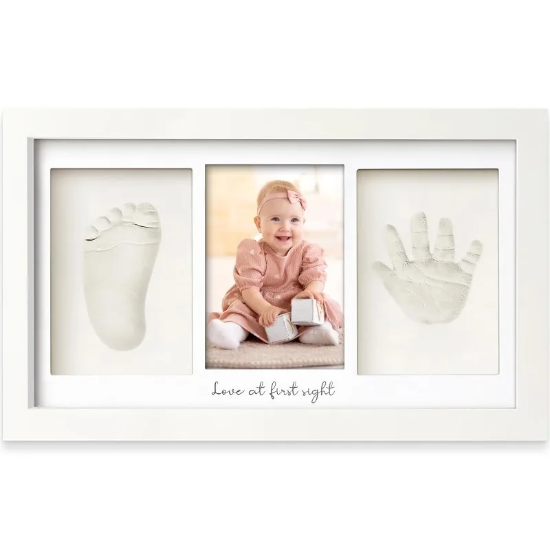 Baby Handprint Footprint Clay  - đánh giá và giá Baby Nursery Kit