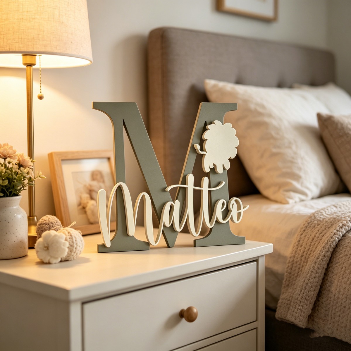 1Pc Custom Lion Name & Initial - đánh giá và giá Baby Nursery Toy