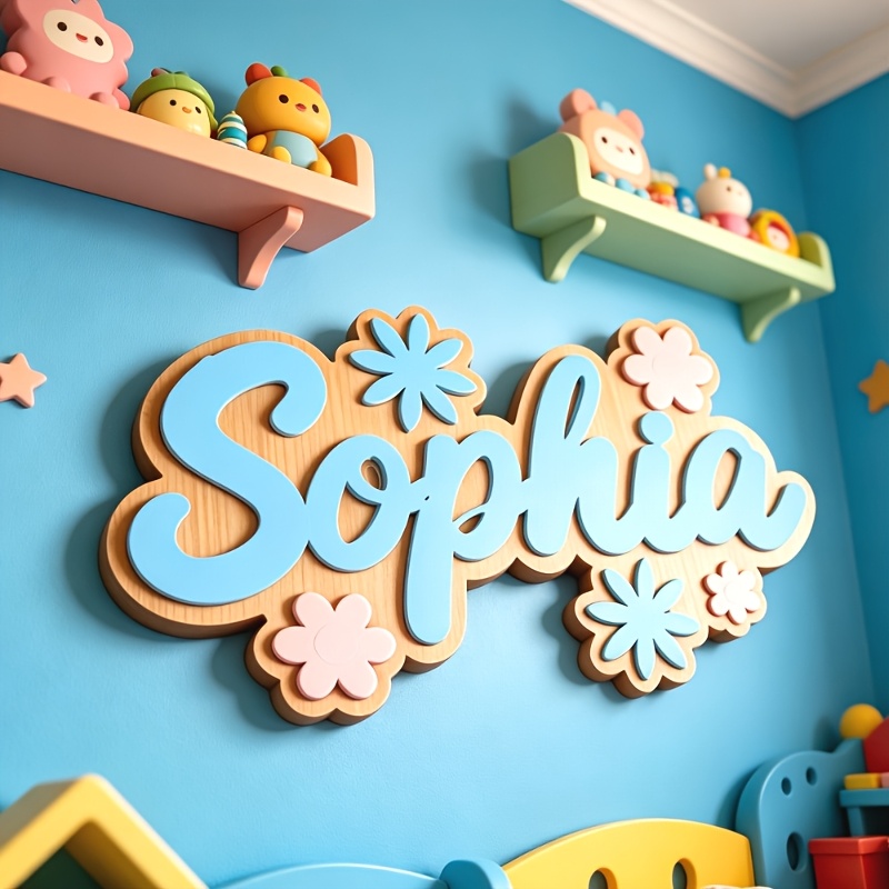 Personalized Floral Themed Nam - đánh giá và giá Baby Nursery Toy
