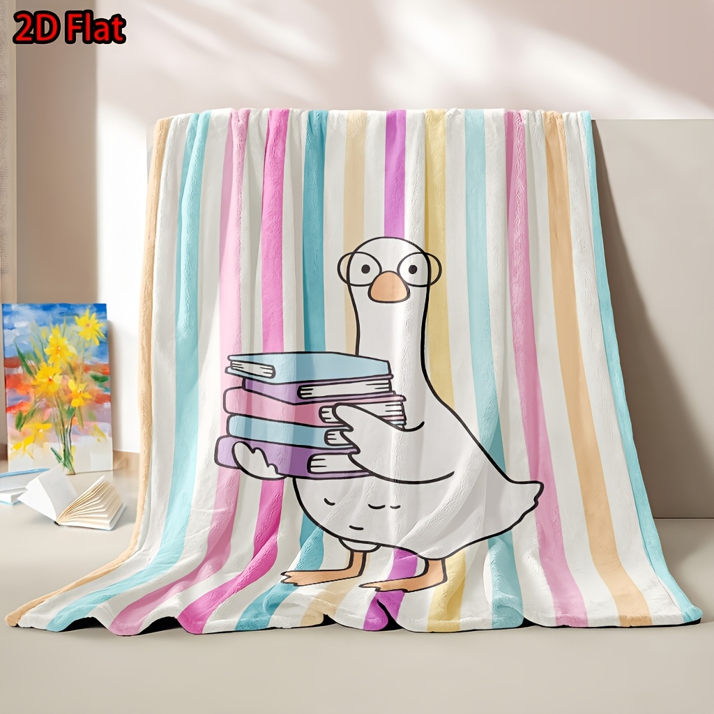 Cute Rainbow Stripe Throw Blan - đánh giá và giá Baby Nursery Themes Boy