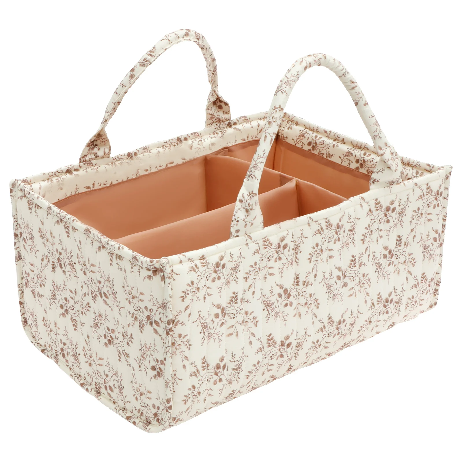 Floral Diaper Caddy Organizer  - đánh giá và giá Baby Nursery Organiser