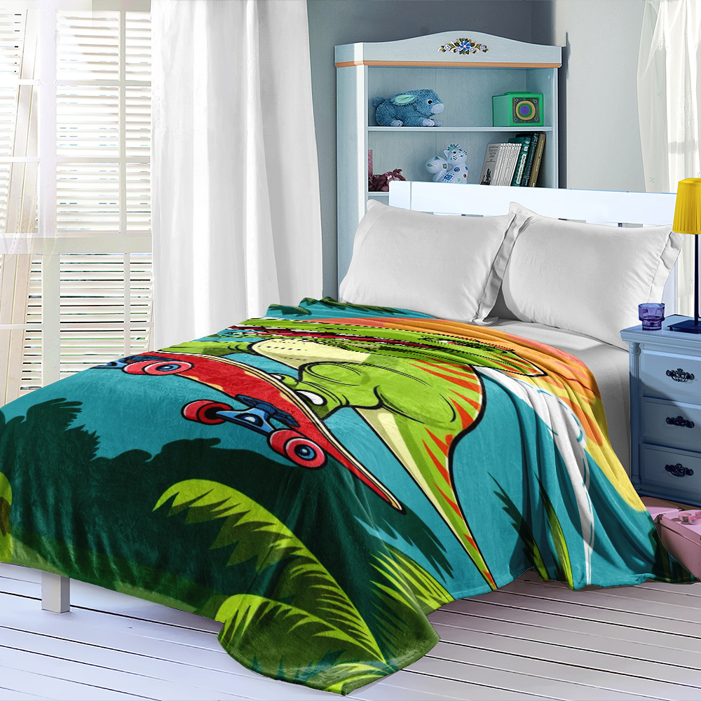 Cute Dinosaur Skateboard Throw - đánh giá và giá Baby Nursery Themes Boy