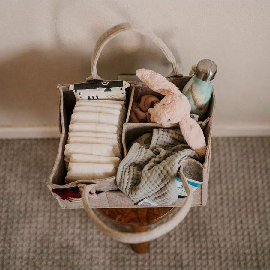 Baby Diaper Ball Bag Organizer - đánh giá và giá Baby Nursery Organizer